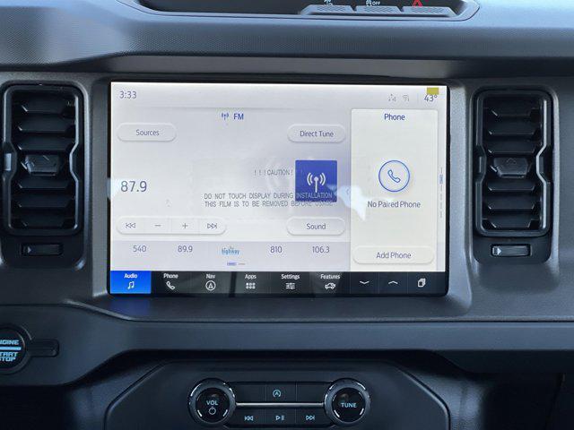 new 2025 Ford Bronco car, priced at $43,155