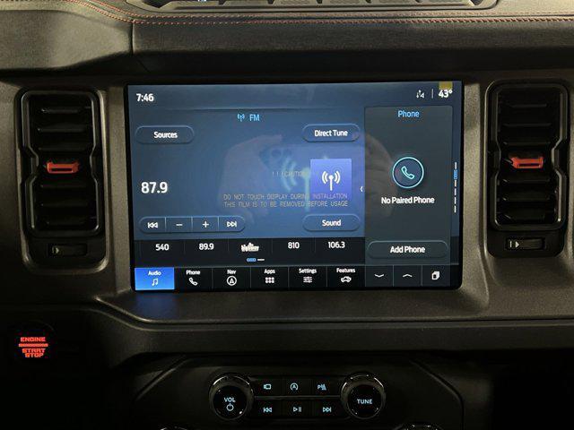 new 2025 Ford Bronco car, priced at $85,555