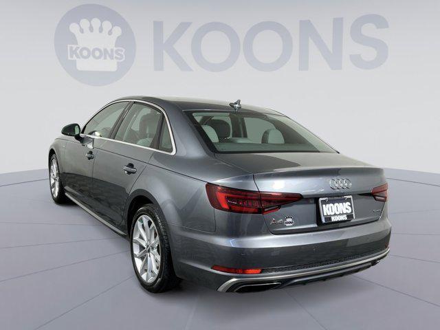 used 2019 Audi A4 car, priced at $19,500