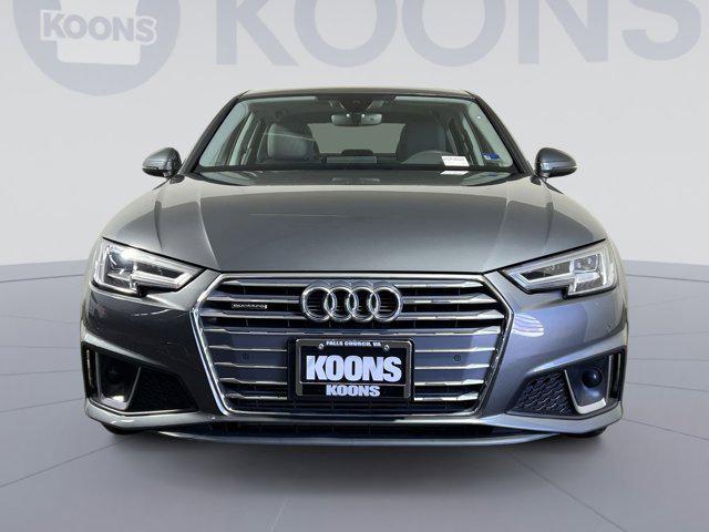 used 2019 Audi A4 car, priced at $19,500
