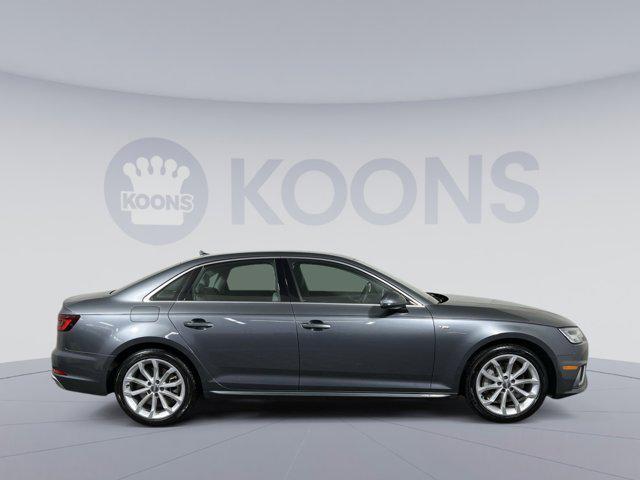 used 2019 Audi A4 car, priced at $19,500