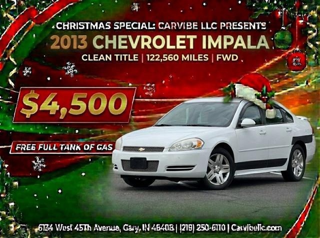 used 2013 Chevrolet Impala car, priced at $4,500