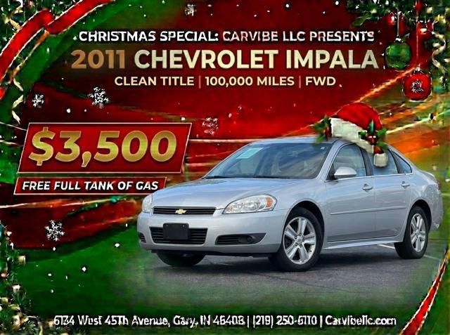 used 2011 Chevrolet Impala car, priced at $3,500