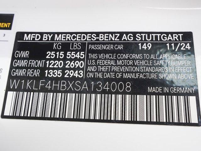 used 2025 Mercedes-Benz E-Class car, priced at $50,490