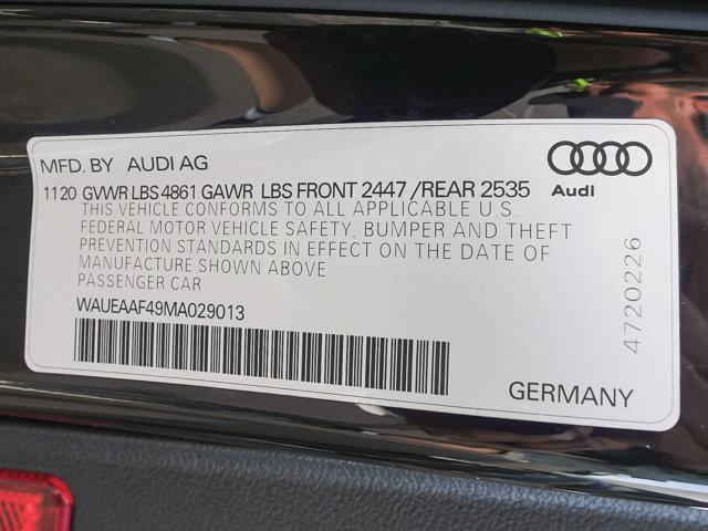 used 2021 Audi A4 car, priced at $20,990