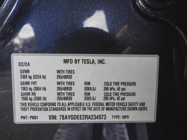 used 2024 Tesla Model Y car, priced at $33,990