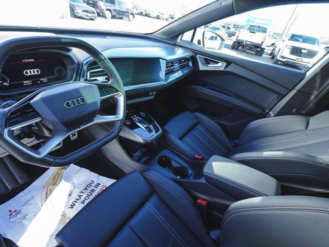 used 2025 Audi Q4 e-tron car, priced at $38,490