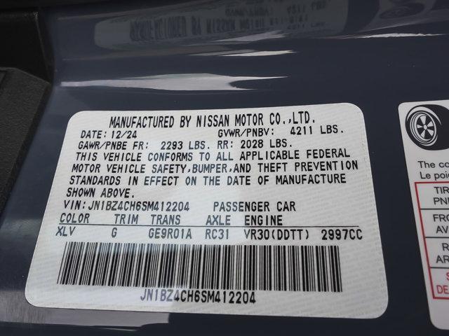 used 2025 Nissan Z car, priced at $50,990