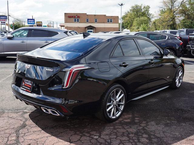 used 2025 Cadillac CT4-V car, priced at $45,990