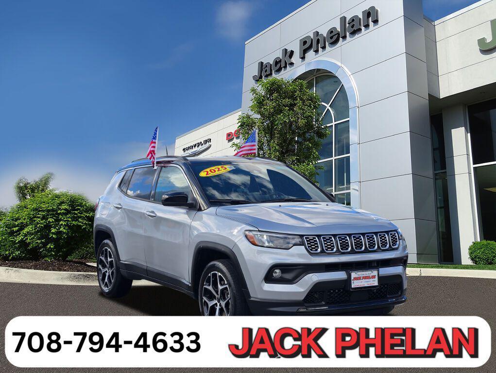 used 2025 Jeep Compass car, priced at $26,497