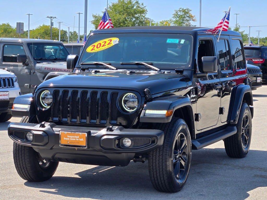 used 2022 Jeep Wrangler Unlimited car, priced at $34,995