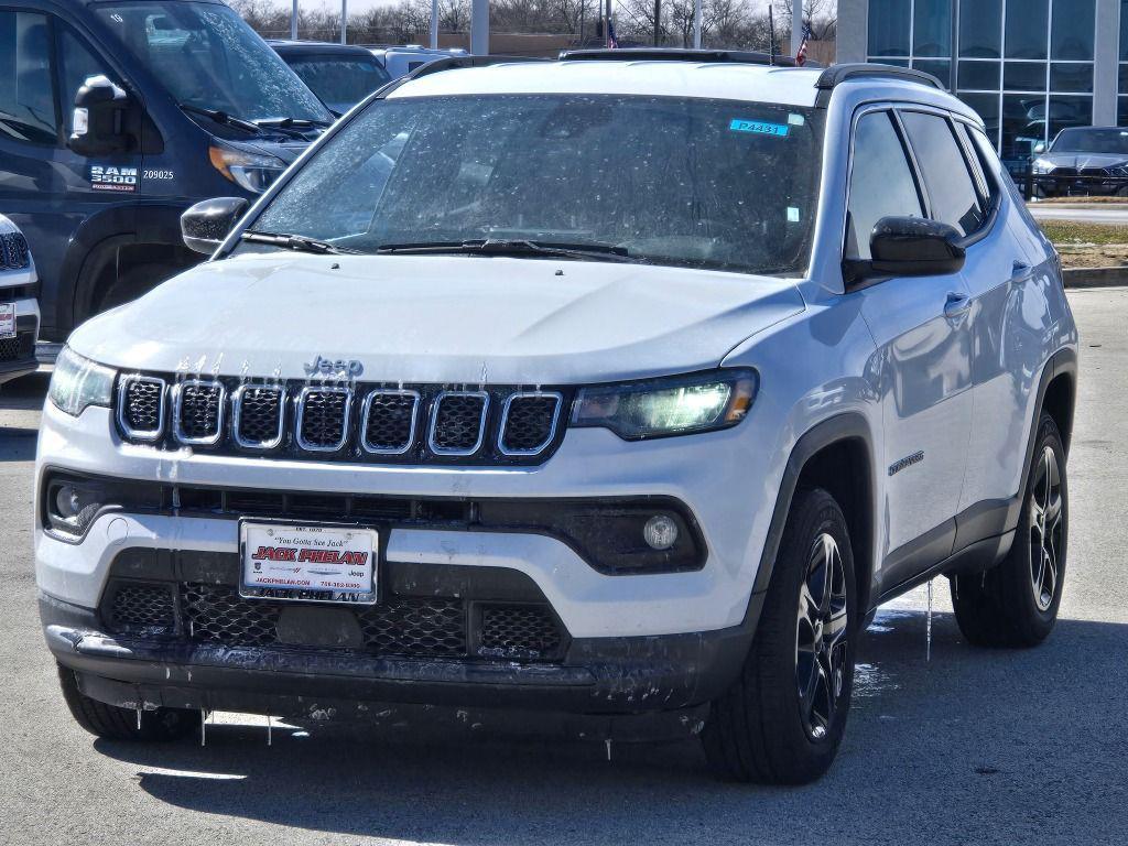 used 2024 Jeep Compass car, priced at $21,990