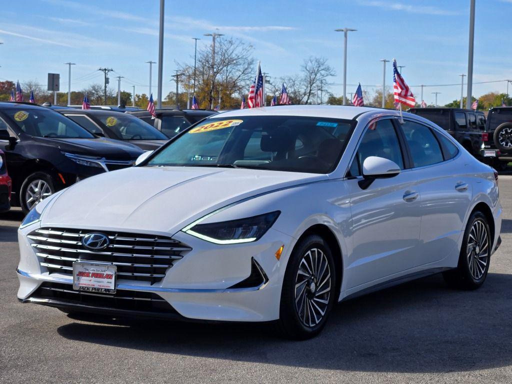used 2022 Hyundai Sonata Hybrid car, priced at $21,499
