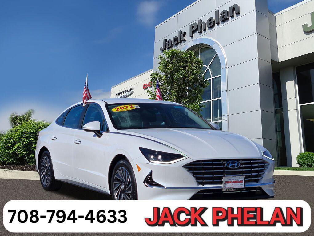 used 2022 Hyundai Sonata Hybrid car, priced at $22,194
