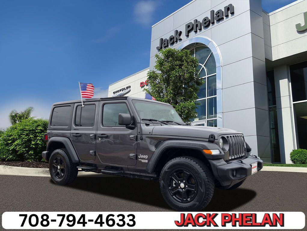 used 2018 Jeep Wrangler Unlimited car, priced at $22,305
