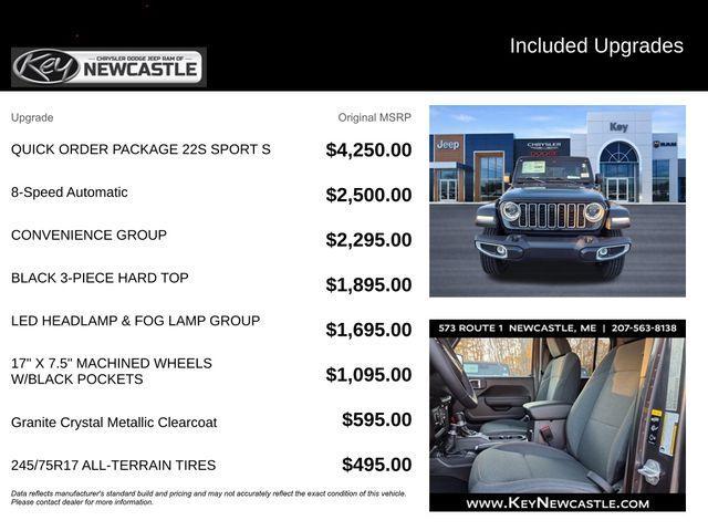 new 2026 Jeep Wrangler car, priced at $44,475