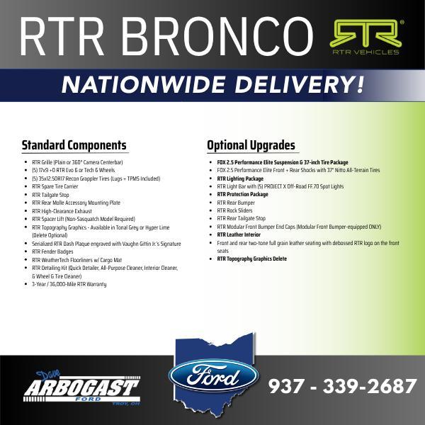 new 2025 Ford Bronco car, priced at $84,920