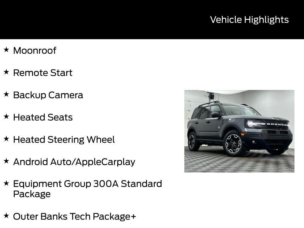 new 2026 Ford Bronco Sport car, priced at $40,330