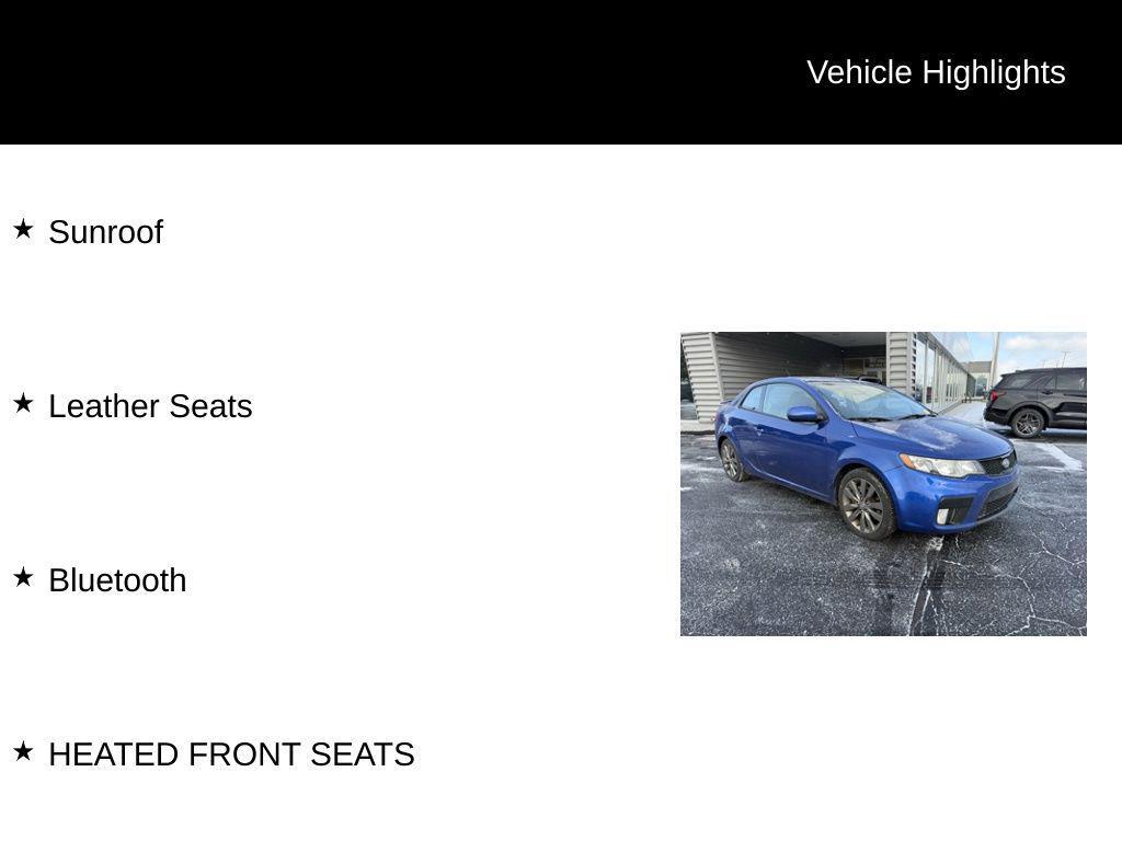 used 2013 Kia Forte Koup car, priced at $6,000