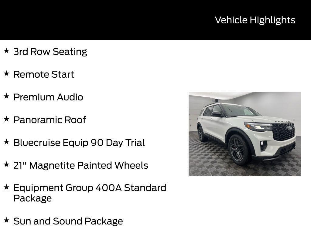 new 2026 Ford Explorer car, priced at $57,292