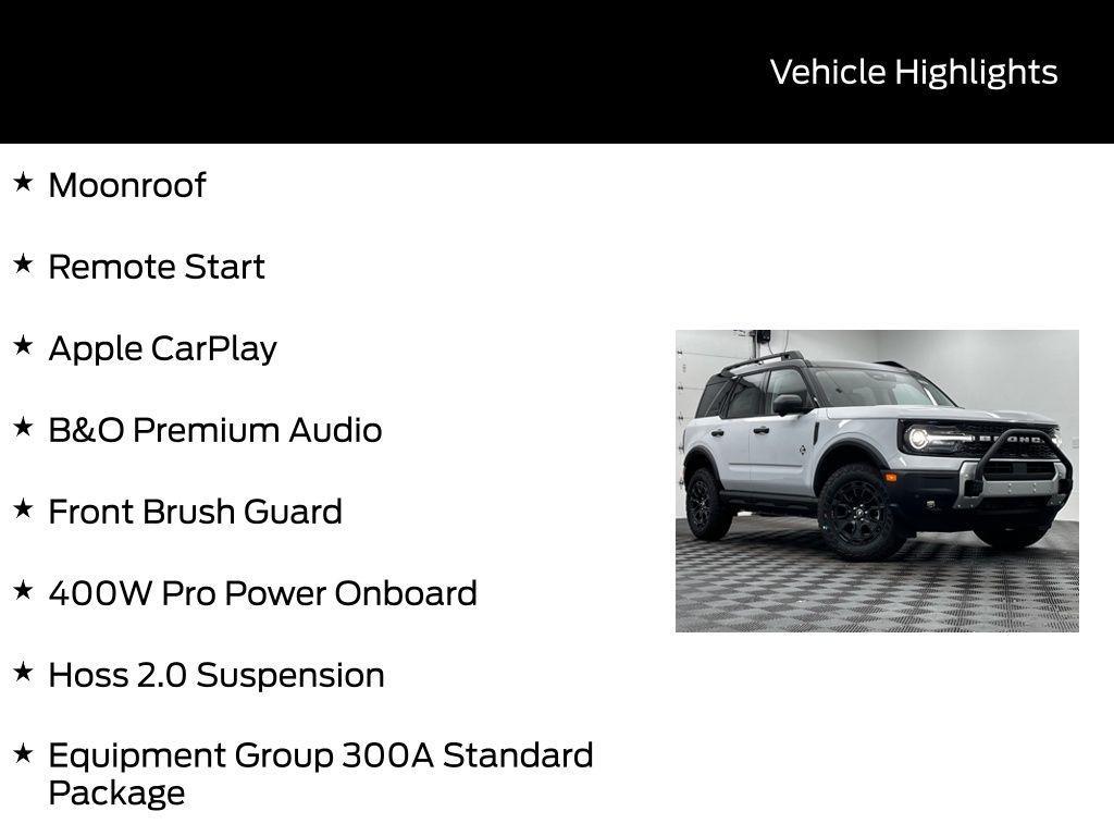 new 2026 Ford Bronco Sport car, priced at $44,190