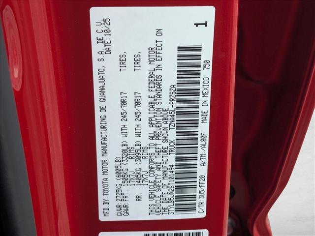 new 2025 Toyota Tacoma car, priced at $41,718