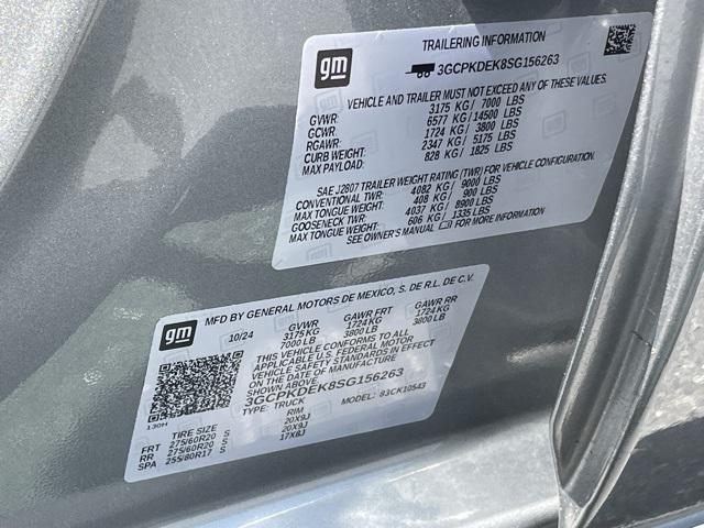 new 2025 Chevrolet Silverado 1500 car, priced at $49,825