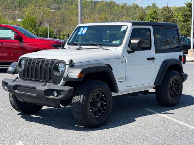 used 2020 Jeep Wrangler car, priced at $23,002