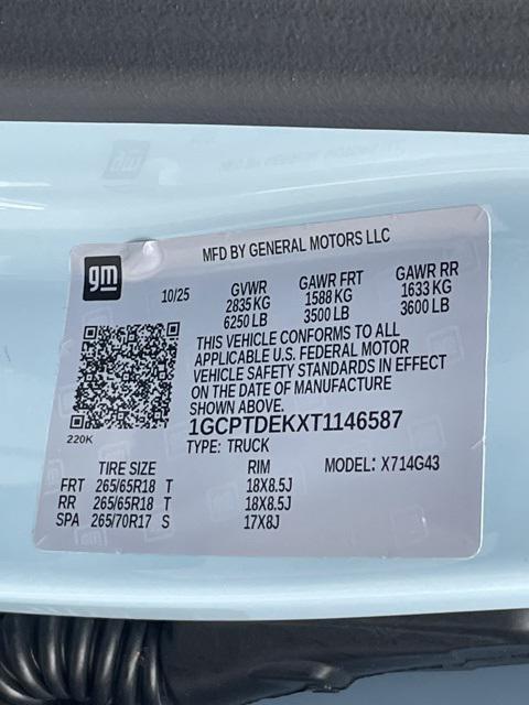 new 2026 Chevrolet Colorado car, priced at $48,110