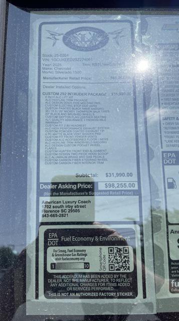 new 2025 Chevrolet Silverado 1500 car, priced at $80,814