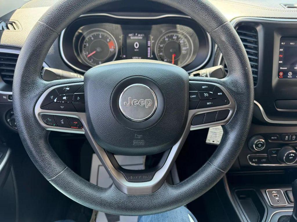 used 2019 Jeep Cherokee car, priced at $13,999