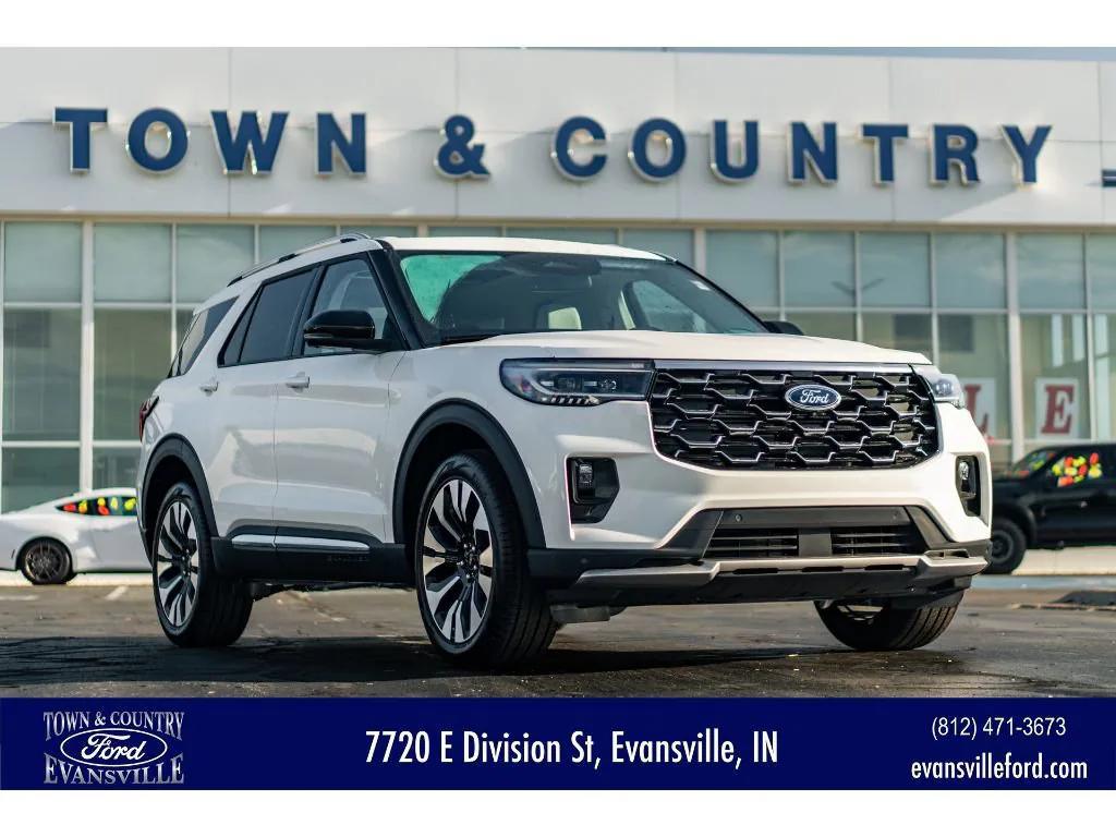new 2025 Ford Explorer car, priced at $58,144