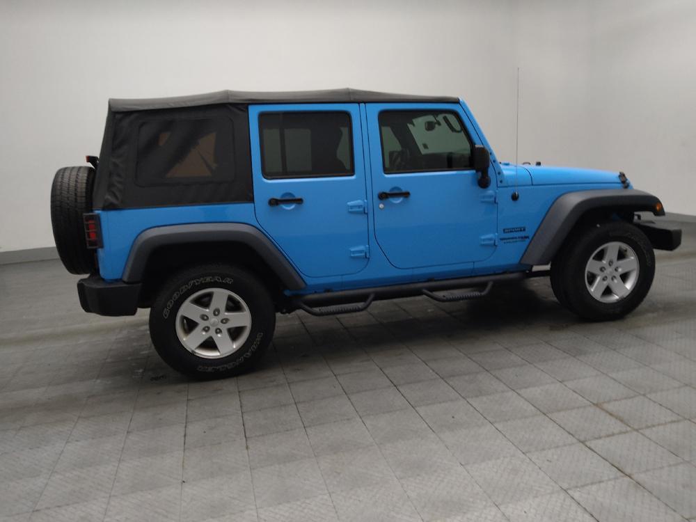 used 2018 Jeep Wrangler JK Unlimited car, priced at $21,095