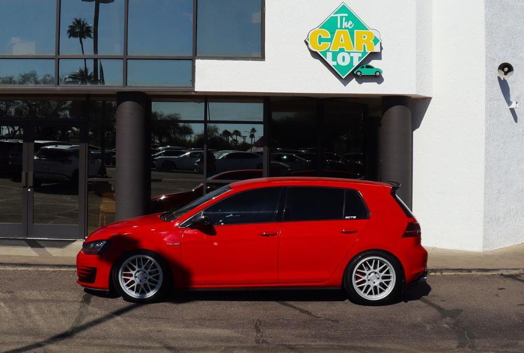 used 2017 Volkswagen Golf GTI car, priced at $15,995
