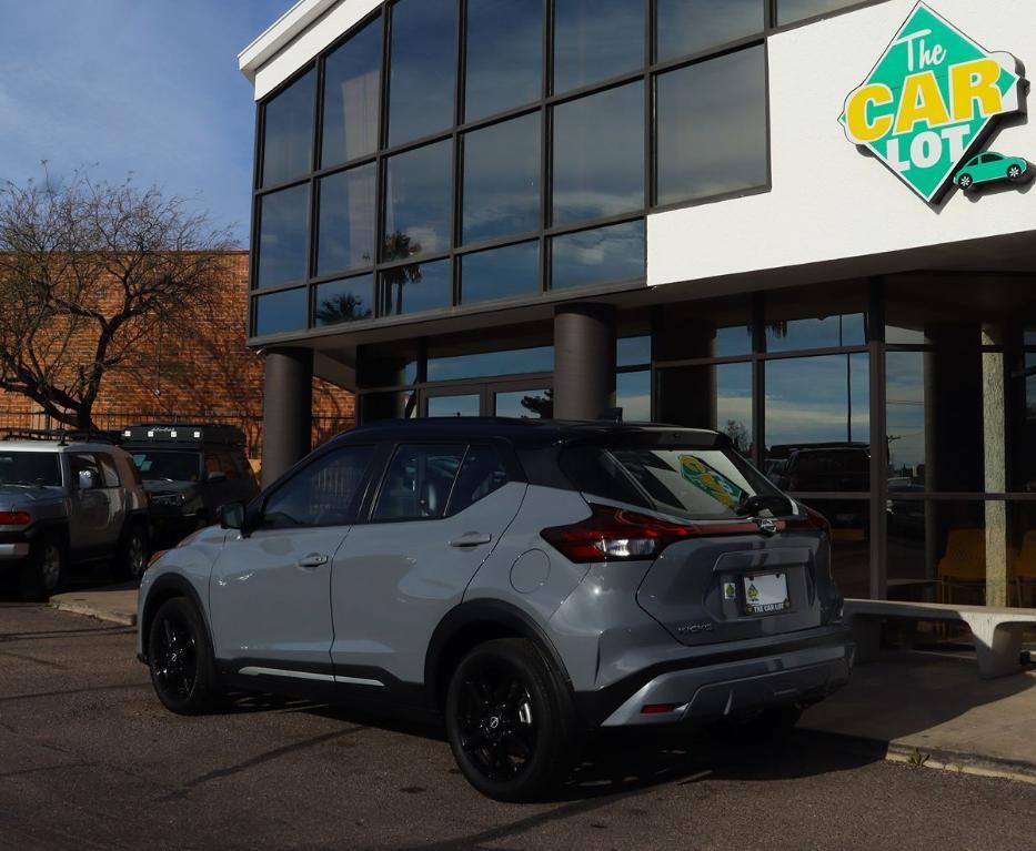 used 2023 Nissan Kicks car, priced at $18,995