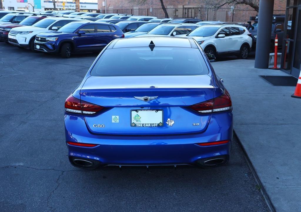 used 2020 Genesis G80 car, priced at $19,995