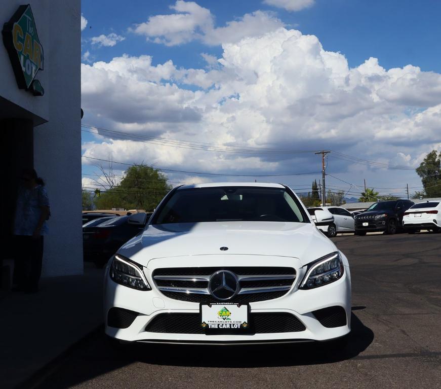 used 2019 Mercedes-Benz C-Class car, priced at $20,673