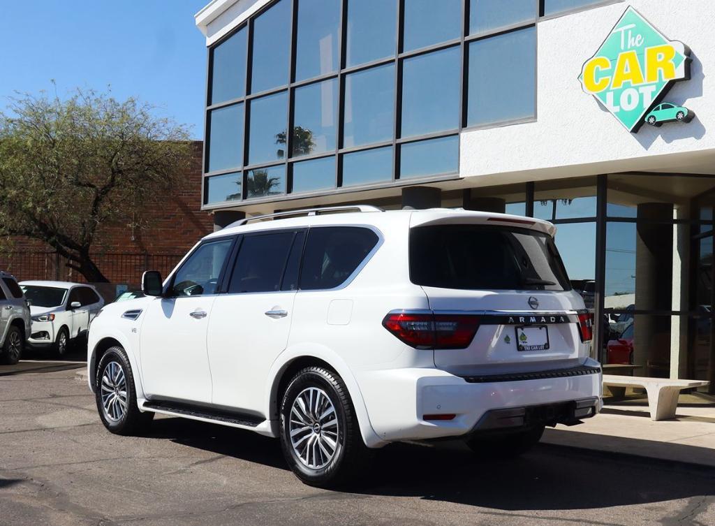 used 2021 Nissan Armada car, priced at $21,995