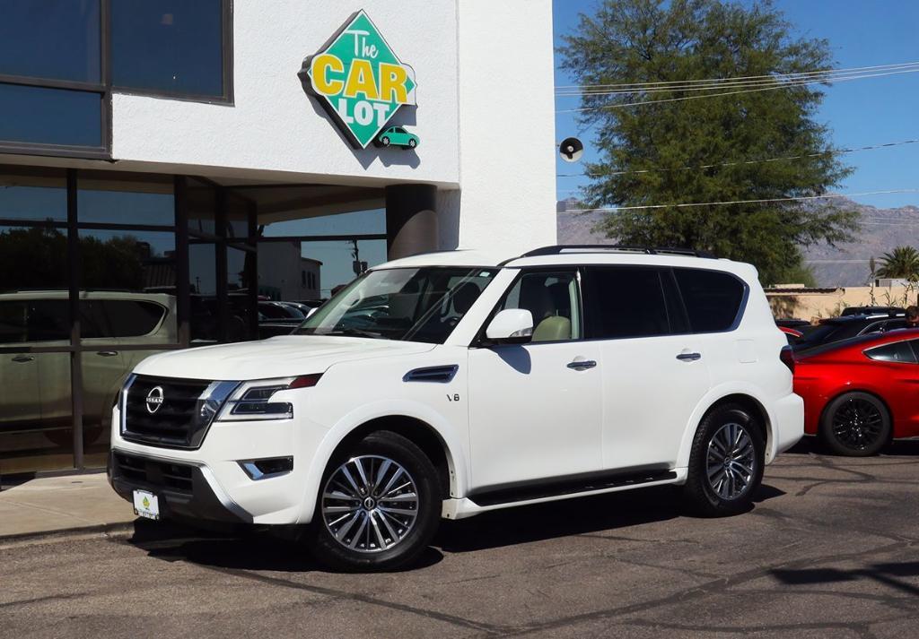 used 2021 Nissan Armada car, priced at $21,995