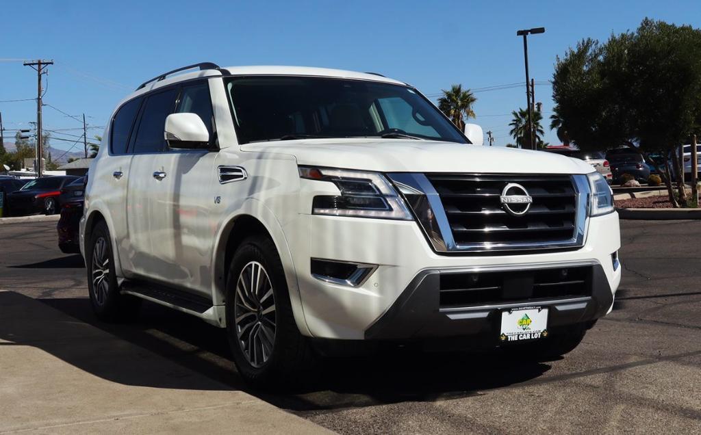 used 2021 Nissan Armada car, priced at $21,995