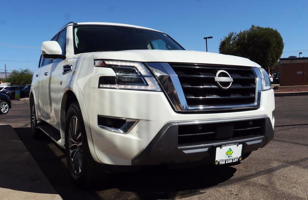 used 2021 Nissan Armada car, priced at $21,995