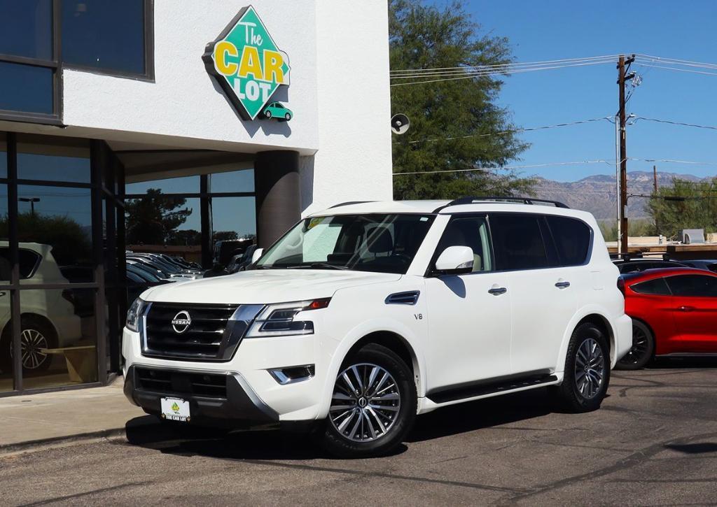 used 2021 Nissan Armada car, priced at $21,995
