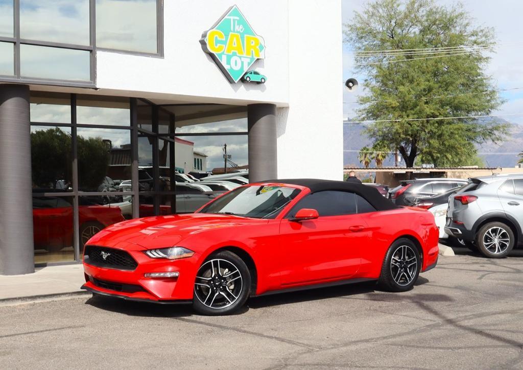 used 2022 Ford Mustang car, priced at $21,995
