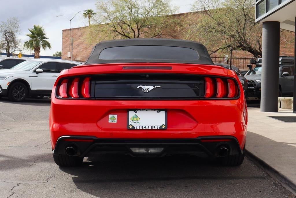 used 2022 Ford Mustang car, priced at $21,995