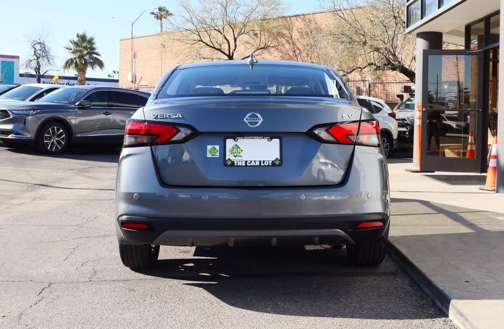 used 2022 Nissan Versa car, priced at $15,995