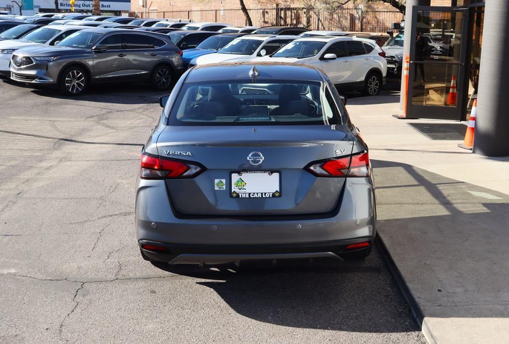 used 2022 Nissan Versa car, priced at $15,995