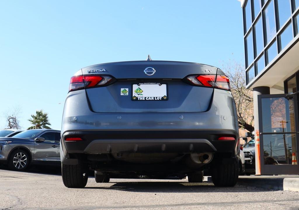 used 2022 Nissan Versa car, priced at $15,995