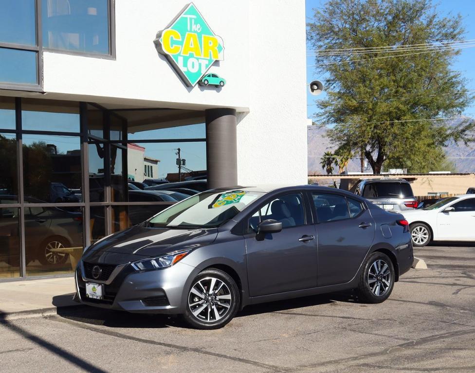 used 2022 Nissan Versa car, priced at $15,995