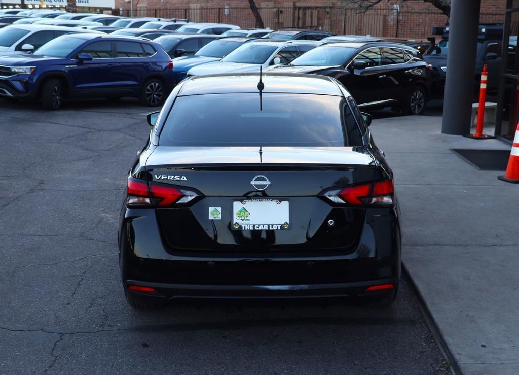 used 2025 Nissan Versa car, priced at $15,995