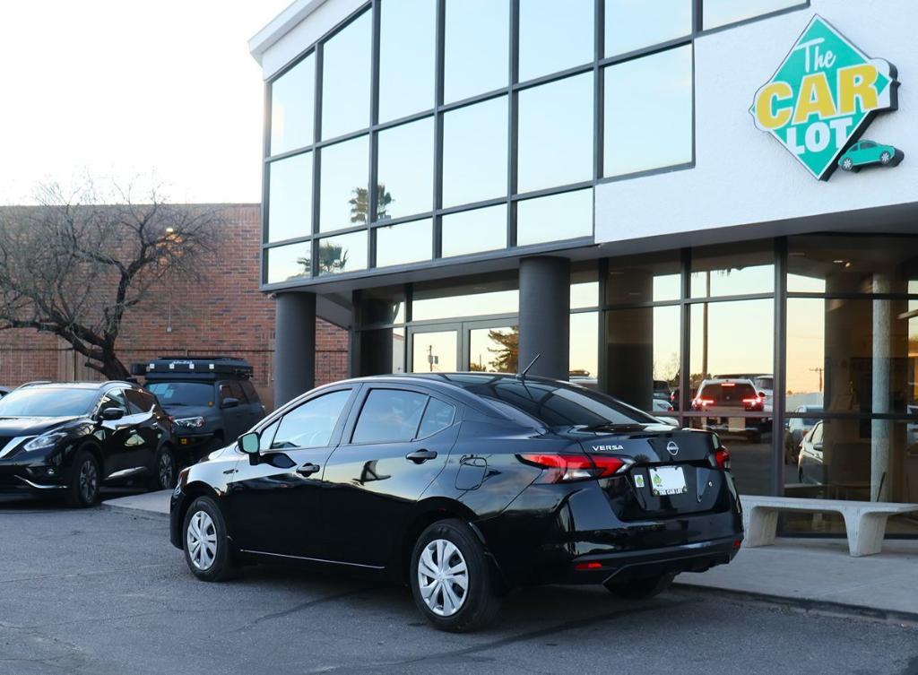 used 2025 Nissan Versa car, priced at $15,995